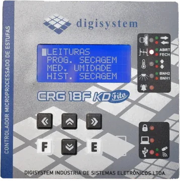 CRG 18F KD, painel frontal