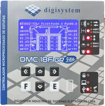 DMC18F Gráfico, painel frontal