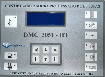 DMC2051 / DMC2051-HT, painel frontal